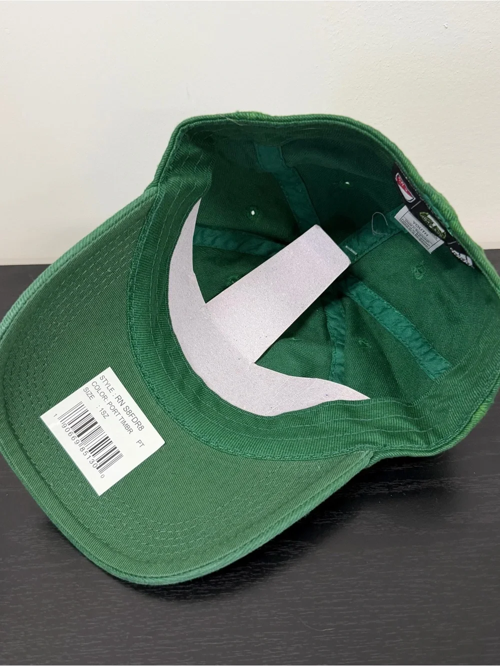 NEW Portland Timbers MLS Hat Adidas Youth Green Baseball Cap Fitted